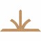 Ekena Millwork Richland Timber Gable Bracket, Western Red Cedar, 84"W x 45"H x 5 1/2"D x 5 1/2"F, 13/12 Pitch GBW084X45X0606RIC00SWR - alternate 1